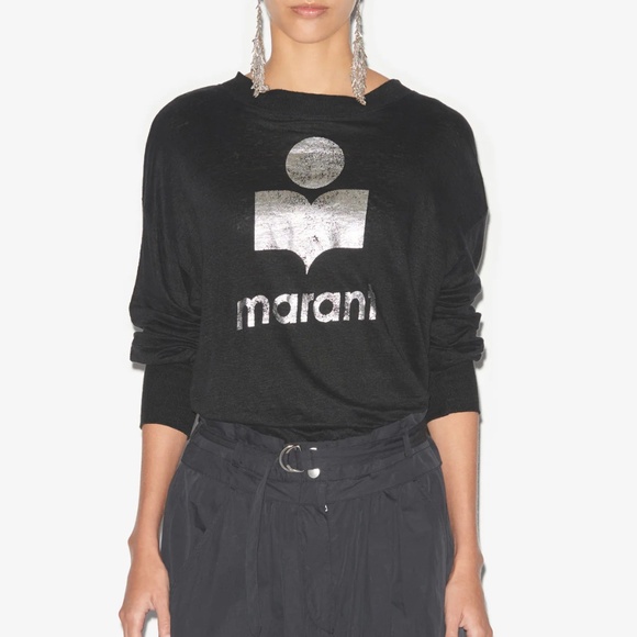 Isabel Marant Étoile Klowia Long Sleeve Tee Klowia Long Sleeve Tee $295 M - Picture 1 of 11